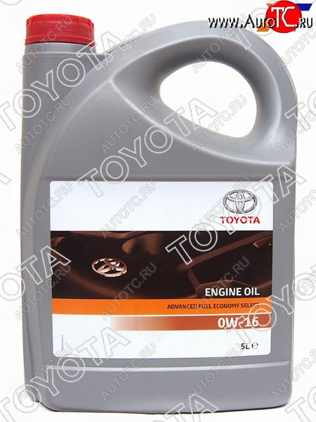 10 699 р. Масло моторное TOYOTA (синтетика) 0W-16 AFE 5Л                                                       TOYOTA 08880-83889  с доставкой в г. Воронеж