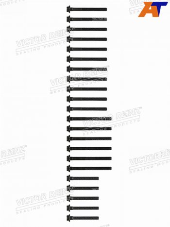 2 899 р. Комплект болтов  ГБЦ MBSSANGYONG  E(W210)G(W461W463)SPRINTER KORANDO OM662 VICTOR REINZ 14-32031-02  с доставкой в г. Воронеж. Увеличить фотографию 1