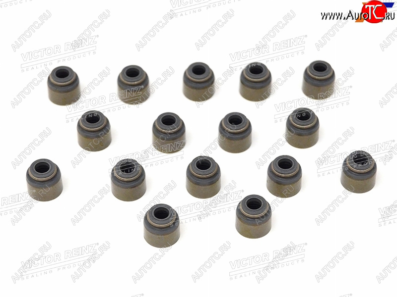 359 р. Комплетк маслосъёмных колпачков KIA RIO 00-05 1,5 (16 шт) VICTOR REINZ 12-53489-01  с доставкой в г. Воронеж