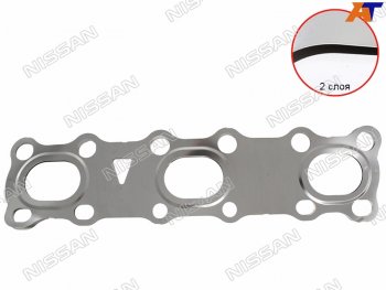2 199 р. Прокладка выпускного коллектора NISSAN TEANA 09-PATHFINDER 15-16MURANO 10- VQ25VQ35 NISSAN 14036-EA200  с доставкой в г. Воронеж. Увеличить фотографию 1