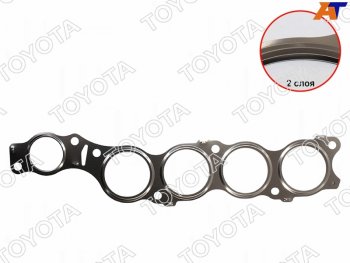 1 499 р. Прокладка выпускного коллектора TOYOTA CAMRY 70 A25# 17- TOYOTA 17173-25020  с доставкой в г. Воронеж. Увеличить фотографию 1