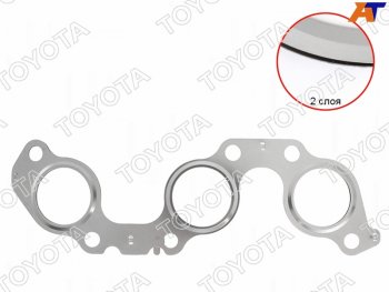 1 179 р. Прокладка выпускного коллектора TOYOTA HARRIER,KLUGER 1,3MZFE 03- TOYOTA 17173-20030  с доставкой в г. Воронеж. Увеличить фотографию 1