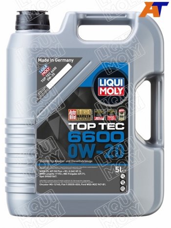 10 699 р. Масло моторное LIQUI MOLY Top Tec 6600 0W-20 SPC5C6 GF-6A 5л LIQUI MOLY 21411  с доставкой в г. Воронеж. Увеличить фотографию 1