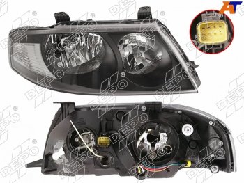 8 999 р. Фара Nissan Almera Classic 06-12 (Справа) DEPO 215-11B7R-LEMN2  с доставкой в г. Воронеж. Увеличить фотографию 1