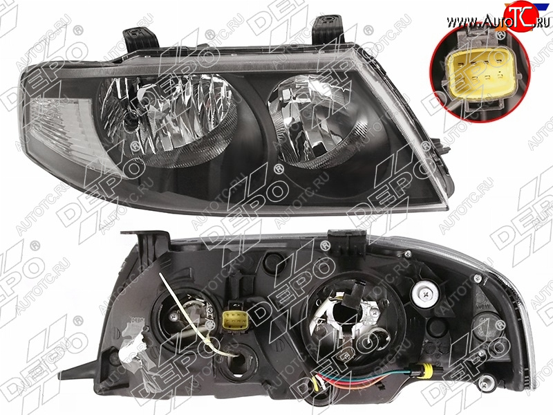 8 999 р. Фара Nissan Almera Classic 06-12 (Справа) DEPO 215-11B7R-LEMN2  с доставкой в г. Воронеж