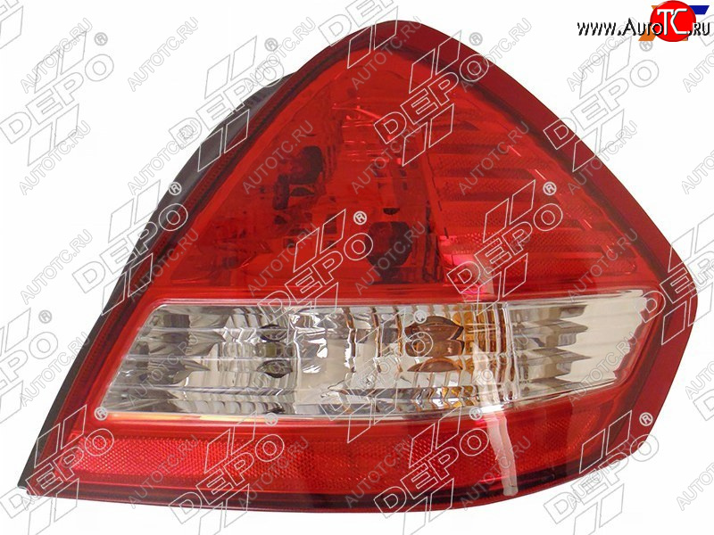 7 399 р. Фонарь задний Nissan Tiida 08-14  Tiida Latio 08-12 (Справа 4D SED) DEPO 215-19K9R-AE  с доставкой в г. Воронеж
