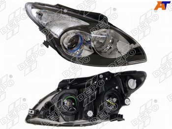 15 699 р. Фара Hyundai i30 07-12 (Спереди Справа) DEPO 221-1154R-LDEM2  с доставкой в г. Воронеж. Увеличить фотографию 1