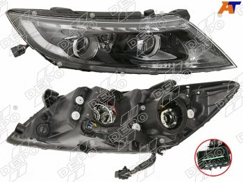 32 549 р. Фара Kia Optima 13-16 (Справа) DEPO 223-1155R-LEMN2  с доставкой в г. Воронеж. Увеличить фотографию 1