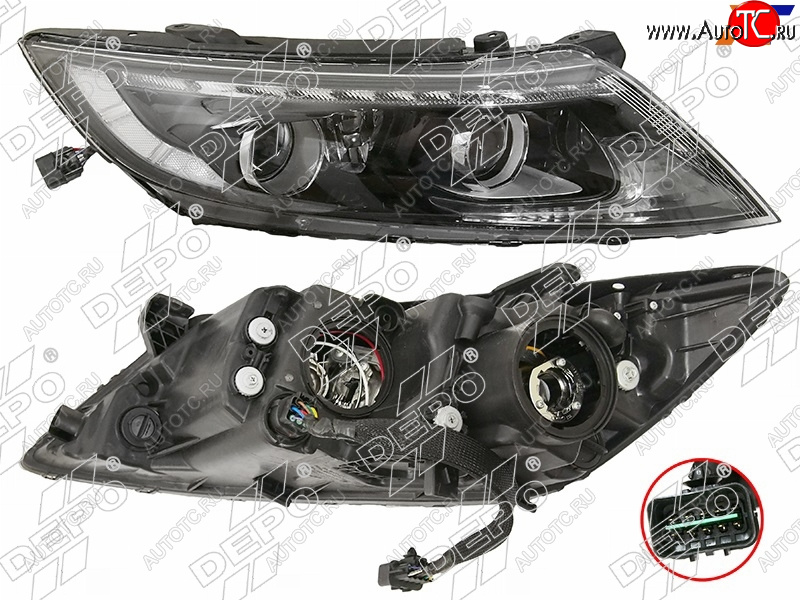 32 549 р. Фара Kia Optima 13-16 (Справа) DEPO 223-1155R-LEMN2  с доставкой в г. Воронеж