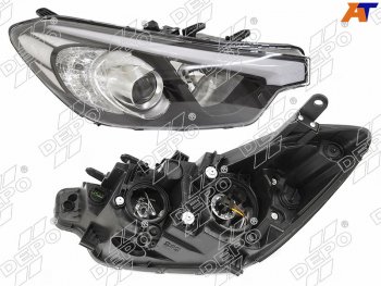 17 499 р. Фара Kia Cerato 13-20  Cerato Koup 13-14 (Спереди Справа) DEPO 223-1153R-LDEM2  с доставкой в г. Воронеж. Увеличить фотографию 1