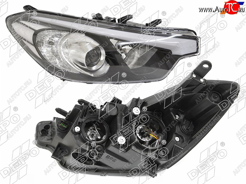 17 499 р. Фара Kia Cerato 13-20  Cerato Koup 13-14 (Спереди Справа) DEPO 223-1153R-LDEM2  с доставкой в г. Воронеж