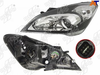 13 299 р. Фара KIA CEEDPRO-CEED 10-12 LH под электрокоректор DEPO 223-1135L-LDEM2  с доставкой в г. Воронеж. Увеличить фотографию 1