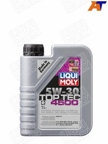2 199 р. Масло моторное LIQUI MOLY Top Tec 4500 5W-30 C1DL-1 1л LIQUI MOLY 2317  с доставкой в г. Воронеж. Увеличить фотографию 1