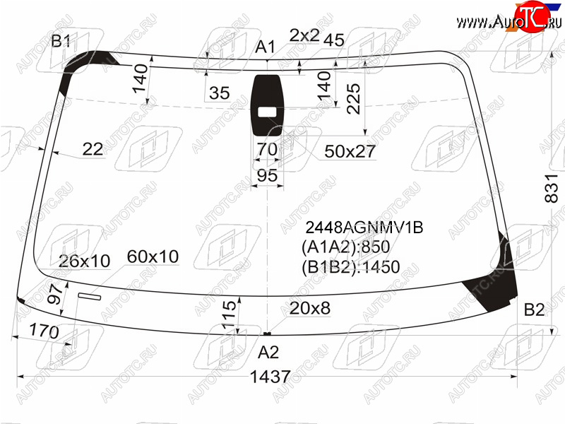 5 999 р. Стекло лобовое (Датчик дождя) BMW FUYAO BMW 1 серия E82 купе 1-ый рестайлинг (2007-2011)  с доставкой в г. Воронеж