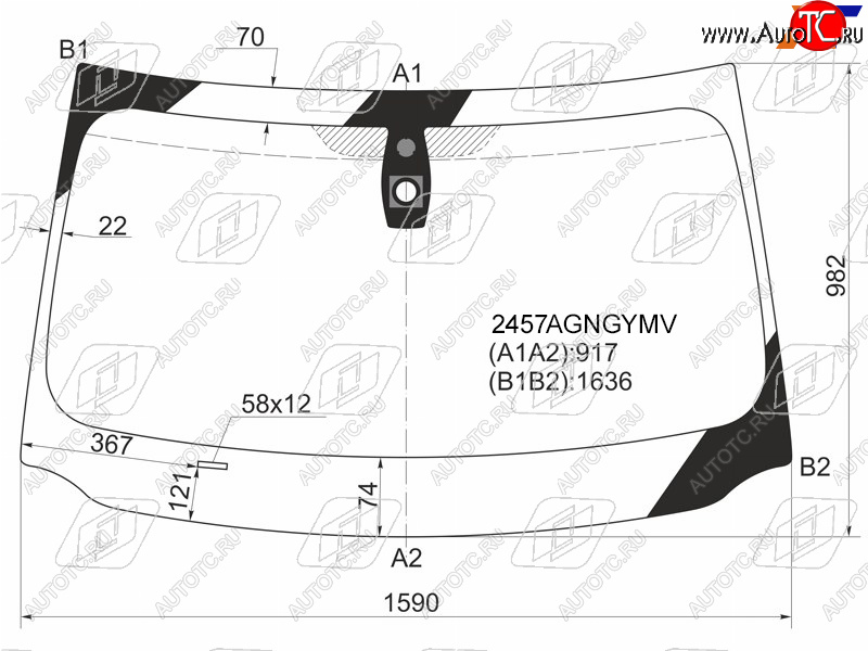 7 699 р. Стекло лобовое (Датчик дождя) FUYAO  BMW 7 серия  F01-F04 (2008-2015) седан  с доставкой в г. Воронеж