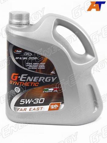 3 479 р. Масло моторное синтетическое G-Energy Synthetic Far East 5W-30 SN, GF-5 4л G-ENERGY 253142415  с доставкой в г. Воронеж. Увеличить фотографию 1