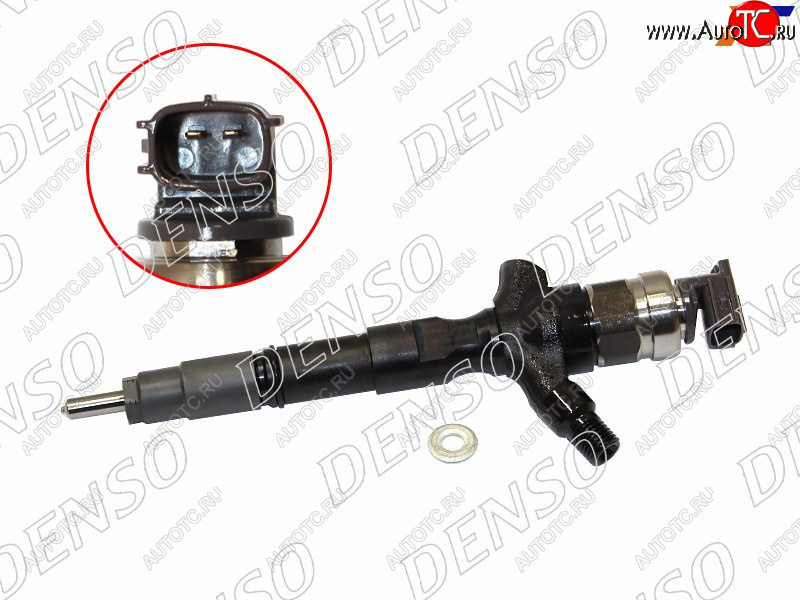 50 799 р. Форсунка топливная TOYOTA LAND CRUISER PRADO 1KDFTV 09- STD (EURO4) DENSO 295050-0460  с доставкой в г. Воронеж