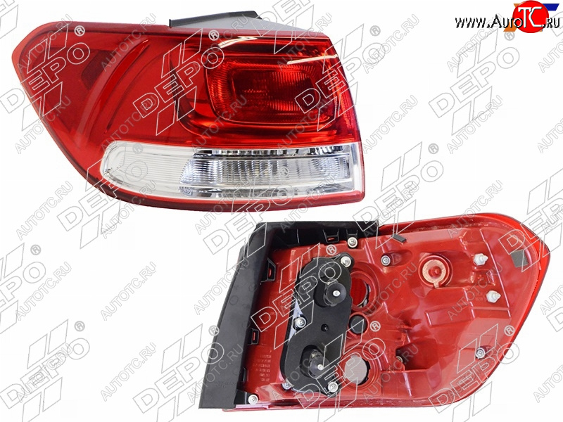 15 499 р. Фонарь задний Kia Sorento 14-18 (Слева) DEPO 323-1954L-UE  с доставкой в г. Воронеж