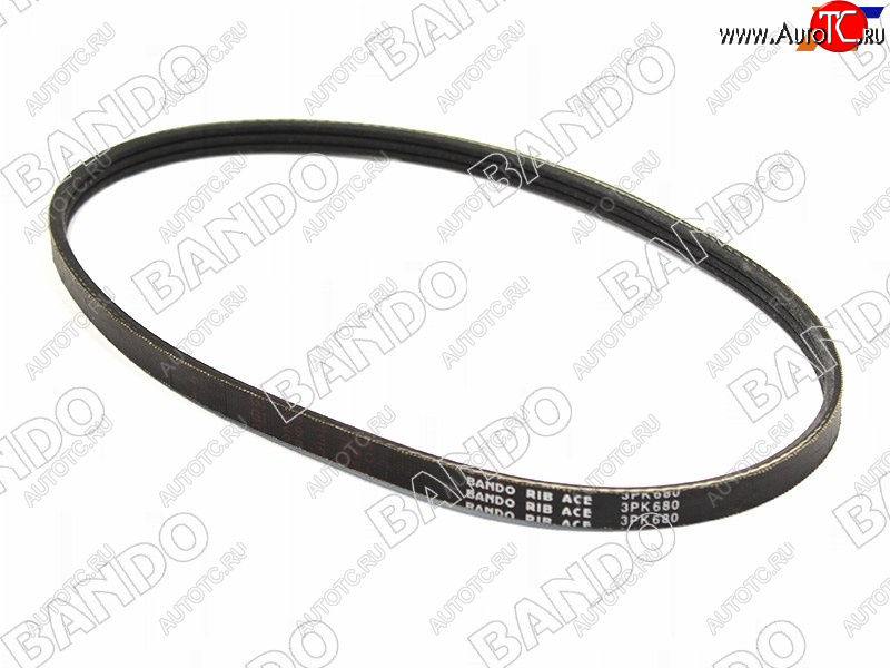 389 р. Ремень поликлиновой MAZDA TRIBUTEMPV 3.02.5 AJGY 00-04 (WP)FORD MONDEO 2.5 00- (WP) BANDO 3PK680  с доставкой в г. Воронеж