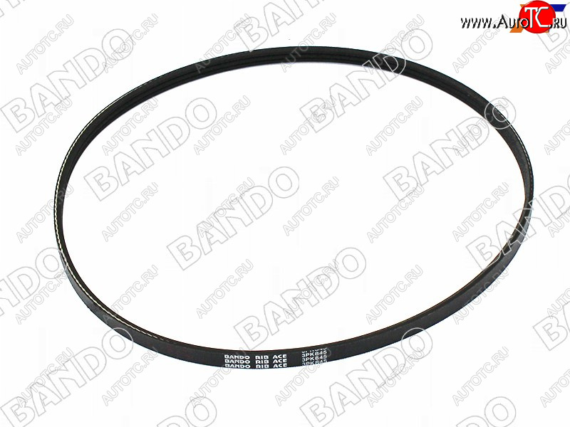 459 р. Ремень поликлиновой TOYOTA 2С CM5#CR2#CR3# NISSAN RB20DERB25DE C3334C35 (PS) BANDO 3PK845  с доставкой в г. Воронеж