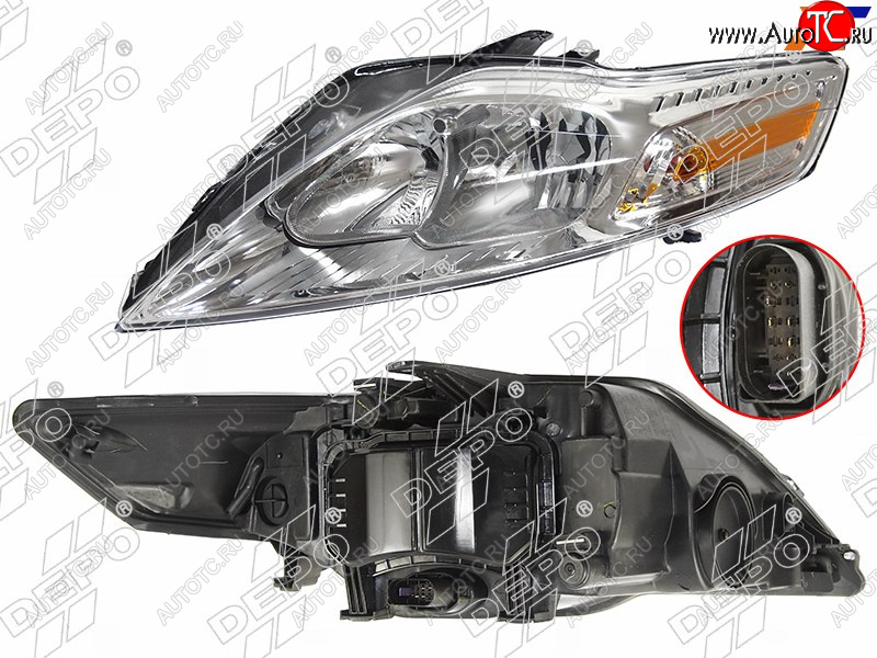 18 649 р. Фара FORD MONDEO 07-14 LH с электрокорректором                                                       DEPO 431-1179LMLD-EM  с доставкой в г. Воронеж