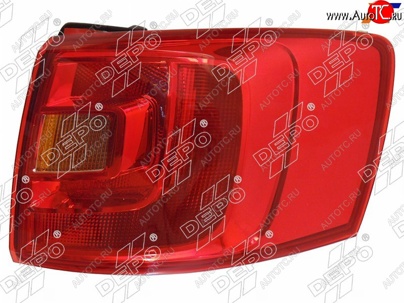 5 799 р. Фонарь задний Volkswagen Jetta 10-14 (Справа) DEPO 441-19C4R-UE  с доставкой в г. Воронеж