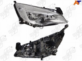 17 499 р. Фара OPEL ASTRA 10-15 RH хром с электрокорректором                                                   DEPO 442-1161RMLDEM1  с доставкой в г. Воронеж. Увеличить фотографию 1