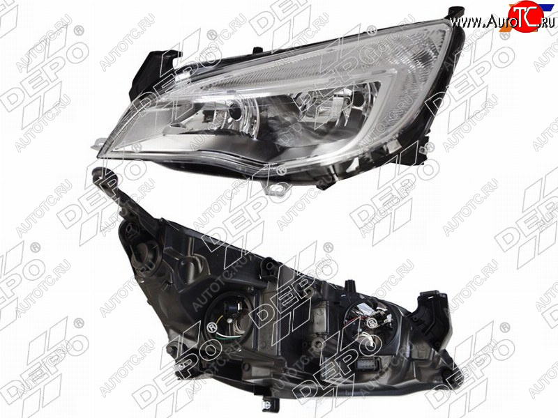 17 499 р. Фара Opel Astra 09-15 (Спереди Слева) DEPO 442-1161LMLDEM1  с доставкой в г. Воронеж