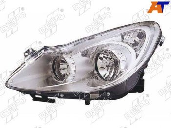 13 599 р. Фара Opel Corsa 06-11 (Спереди Слева) DEPO 442-1152L-LDEM1  с доставкой в г. Воронеж. Увеличить фотографию 1