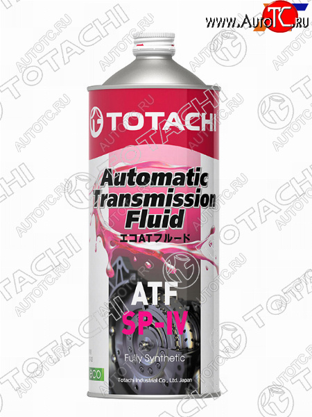 1 199 р. Масло трансмиссионное синтетическое TOTACHI ATF SP-IV 1л TOTACHI 4589904921414  с доставкой в г. Воронеж