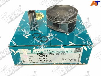 5 299 р. Поршни (к-т 4 шт) TOYOTA ALLIONCAMRYRAV4 2AZ-FE 00- TEIKIN 46343 050  с доставкой в г. Воронеж. Увеличить фотографию 1