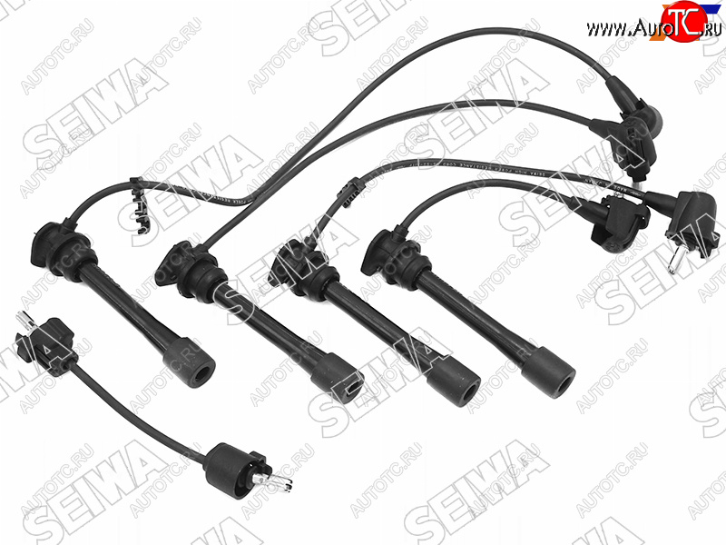 2 679 р. Провода высоковольтные TOYOTA ESTIMA TCR1#2# 90-99 2TZFE (кругл. резин.) SEIWA 50070  с доставкой в г. Воронеж