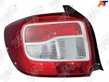 4 999 р. Фонарь задний RENAULT LOGAN 14- LH DEPO 551-19A6L-UE  с доставкой в г. Воронеж. Увеличить фотографию 1