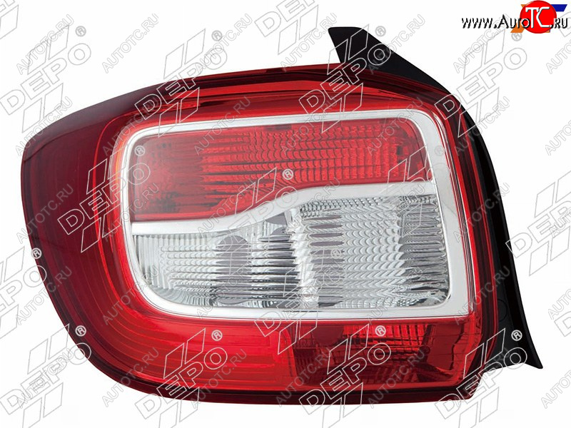 4 999 р. Фонарь задний RENAULT LOGAN 14- LH DEPO 551-19A6L-UE  с доставкой в г. Воронеж
