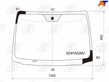 5 599 р. Стекло лобовое NISSAN NOTE 05-13 FUYAO 6041AGNV  с доставкой в г. Воронеж. Увеличить фотографию 1