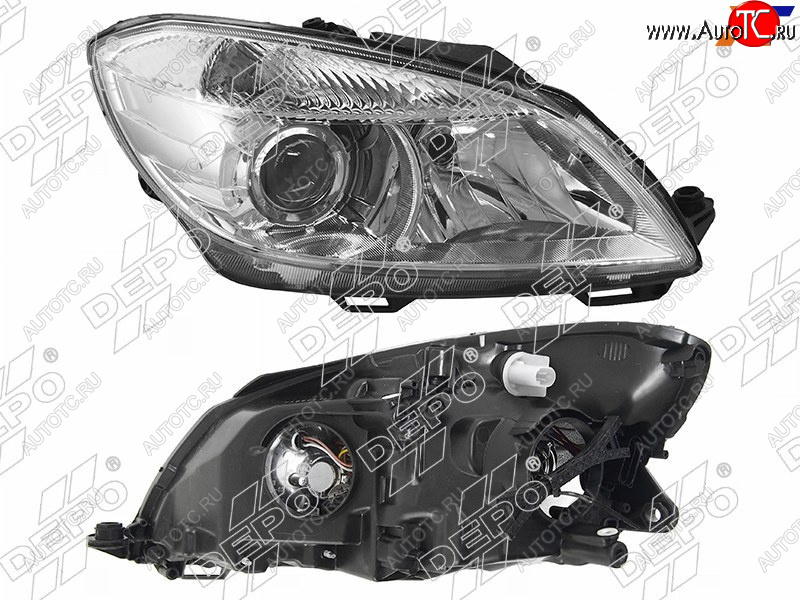 12 599 р. Фара Skoda Fabia 10-15  Roomster 06-15 (Спереди Справа) DEPO 665-1121RMLD-EM  с доставкой в г. Воронеж