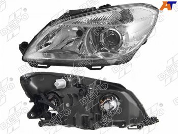 12 599 р. Фара Skoda Fabia 10-15  Roomster 06-15 (Спереди Слева) DEPO 665-1121LMLD-EM  с доставкой в г. Воронеж. Увеличить фотографию 1