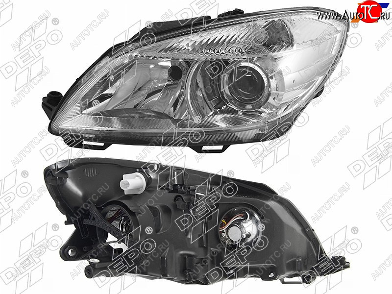 12 599 р. Фара Skoda Fabia 10-15  Roomster 06-15 (Спереди Слева) DEPO 665-1121LMLD-EM  с доставкой в г. Воронеж