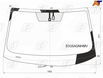 11 299 р. Стекло лобовое (Обогрев щеток Датчик дождя) Toyota Highlander 13-20 FUYAO 83G5AGNHMV  с доставкой в г. Воронеж. Увеличить фотографию 1