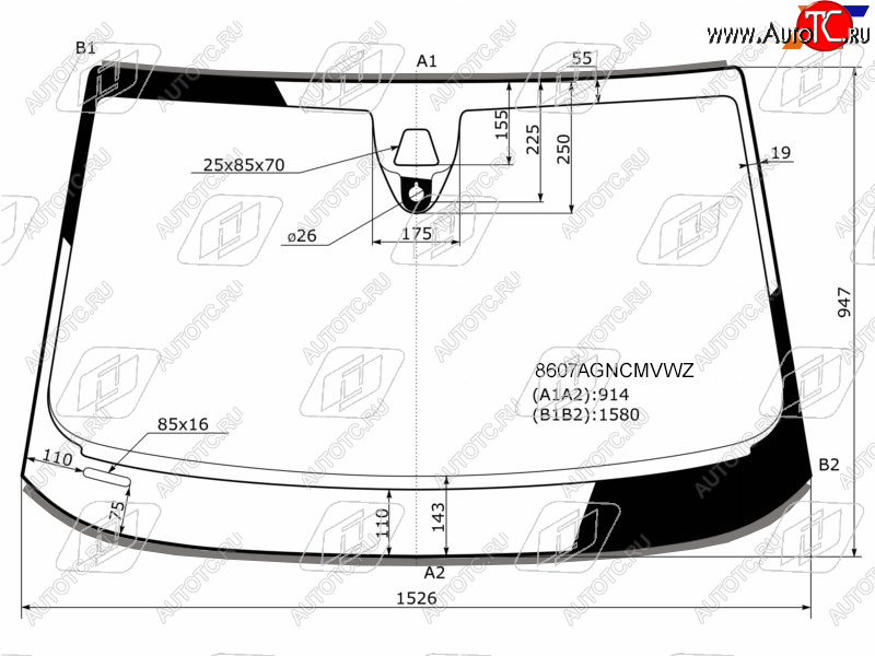 13 399 р. Стекло лобовое (Камера Датчик дождя Молдинг) Audi A8 09-13 FUYAO 8607AGNCMVWZ  с доставкой в г. Воронеж