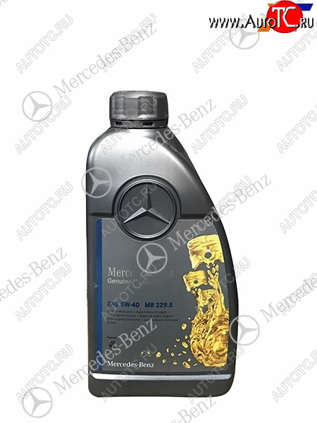 1 899 р. Масло моторное MERCEDES-BENZ (синтетическое) 1л 5W40 229.5 бензин                                    MERCEDES A000989860611AAEW  с доставкой в г. Воронеж