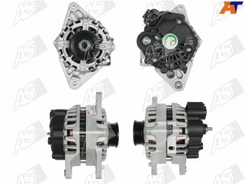 17 999 р. Генератор HYUNDAI ACCENT 1.51.6 03-09TUCSON 2.0 05-09KIA RIO 1.6 06-09SPORTAGE 2.0 05-06 12V 90A AS-PL A9008  с доставкой в г. Воронеж. Увеличить фотографию 1
