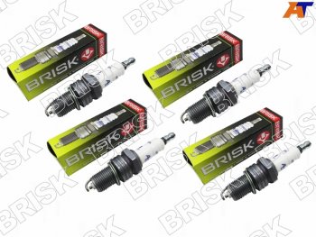 173 р. Свеча зажигания LADA 2103210421052107 81-12RENAULT CLIO 90-00 BRISK A-LINE-4  с доставкой в г. Воронеж. Увеличить фотографию 1
