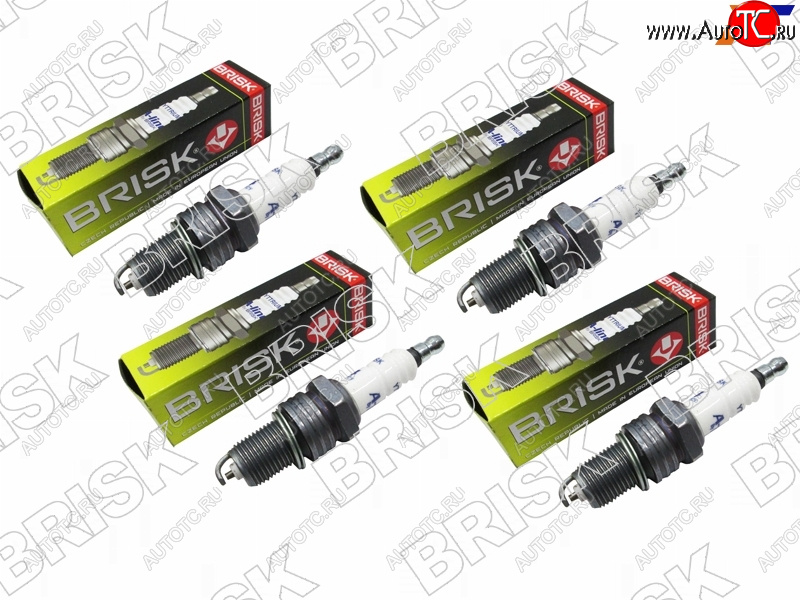 173 р. Свеча зажигания LADA 2103210421052107 81-12RENAULT CLIO 90-00 BRISK A-LINE-4  с доставкой в г. Воронеж