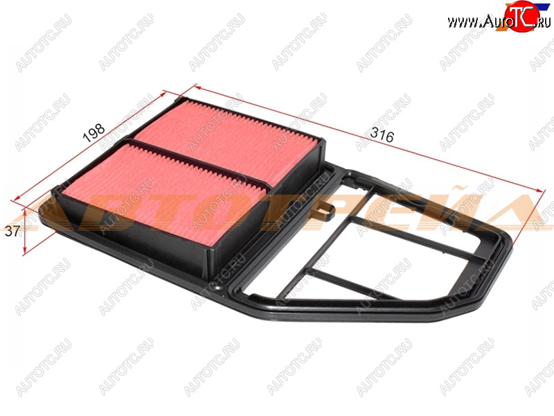 1 149 р. Фильтр воздушный MICRO  Honda Civic ( ES,  EP,  EU,  FN,  FD,  FK,FN,  FB,  FC,  FK7) - Stream ( 1 RN2,RN4, RN1, RN3, RN5,  2 RN6,RN7, RN8, RN9)  с доставкой в г. Воронеж