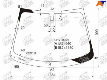 5 399 р. Стекло лобовое Chevrolet Aveo 11-15                                                                  KMK CHVT0004  с доставкой в г. Воронеж. Увеличить фотографию 1