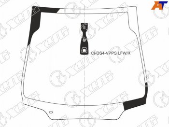 22 199 р. Стекло лобовое + дд CITROEN DS4 5D HBK 11-15                                                         XYG CI-DS4-VPPS LFW/X  с доставкой в г. Воронеж. Увеличить фотографию 1