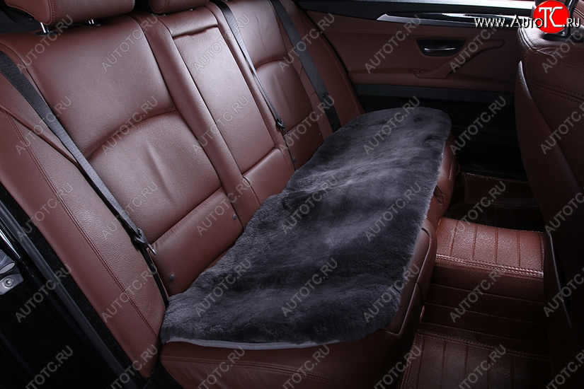 9 749 р. Квадраты на заднее сиденье (короткий ворс натур. мех ) Автопилот   (серый)  с доставкой в г. Воронеж
