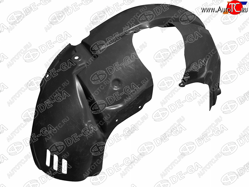 1 459 р. Правый подкрылок передний DE-GA Ford Fiesta 6 хэтчбэк 5 дв. дорестайлинг (2008-2012)  с доставкой в г. Воронеж