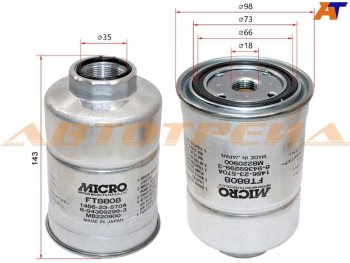 1 499 р. Фильтр топливный MITSUBISHI PAJERO SPORT 96-08CHALLENGER K9# 96-01L200 96-06 MICRO FT8808  с доставкой в г. Воронеж. Увеличить фотографию 1